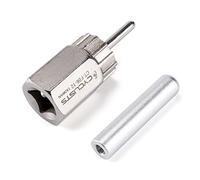 cyclists Cassette Removal Tool Sets - Chain Whip & Lock Ring Tool for Shimano HG Cassette/Freewheel Install Removal MTB Road Bike 7 8 9 10 11 Speed (CT-F06-12)