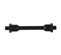CYCLO Mens Weldtite Axle RR Hollow Cromo - Black, 10mmx145mm, Black, 10MMX145MM EU