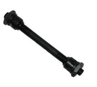 CYCLO Mens Weldtite Axle RR Hollow Cromo - Black, 10mmx145mm, Black, 10MMX145MM EU