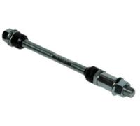 CYCLO Outdoor and Sports Weldtite Axle RR Std Silver 9 5mmx175mm, Silver, 9.5 mm x 175 UK