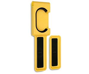 Cycloc Endo - Wall Mount Bike Storage Rack - Vertical Wheel Hung Cycle Storage - Yellow