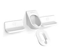 Cycloc Super Hero - Wall Mount Bike Storage Rack - Horizontal Pedal Hung Cycle Storage For Clipless Pedals - White