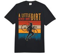 Cyclocross A Little Dirt Never Hurt Gravel Bike Cyclist Comfort Colors Adult Heavyweight T-Shirt