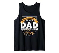 Cyclocross Legend Dad Hero Design Tank Top