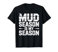 Cyclocross Racer Mud Season Every Weekend October November T-Shirt