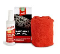 CyclOn Nano Bike Coating | 100ml Spray Bottle with Microfibre Cloth | Long Lasting Water & Dirt Repellent Protection | UV & Scratch Defence | Improves Aerodynamics | Carbon Fibre Safe