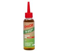 CyclOn Plant-Based Chain Oil | Eco-Friendly All-Weather Bicycle Chain Lubricant | Long-Lasting Canola Oil Formula | Reduces Wear & Friction for Road, MTB & E-Bikes | 125ml