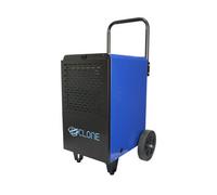 Cyclone 50L Industrial Dehumidifier Moisture Control With Lcd, Adjustable Humidistat And 7L Tank Or Continuous Drainage Options