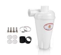 Cyclone Dust Extraction Filter Cyclone Dust Extractor Cyclone Filter Separator (with Accessories (White)
