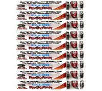 Cyclones Clear Cones 9 Pack - 11 Delicious Flavours!! Free Smell Proof Baggie! (Rockstar)