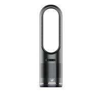 CyclonicAir Pro Pure Bladeless Tower Fan Heater & Cooler with HEPA Filter | 3-in-1 Heating, Cooling & Air Purifier | Quiet, Remote Control, 8 Speeds (Graphite Black)