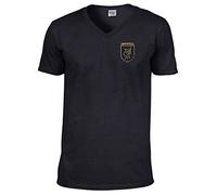 Cyclops Print Liverpool Football LiverBird Crest Design T-Shirt Mens Black Medium