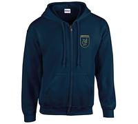 Cyclops Print Liverpool Football LiverBird Crest Design ZIP HOODIE Kids NAVY Age 12