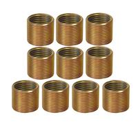 Cyclus Tools Crank Arm Pedal Thread Repair Bushes, Pack of 10 (9/16"), Gold (Right Hand Thread)