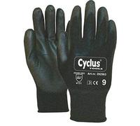 Cyclus Tools PU Coated Nylon Workshop Gloves, Black, 12 Pairs, X-Large