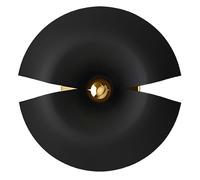 CYCNUS Wall Lamp Small Black/ Gold