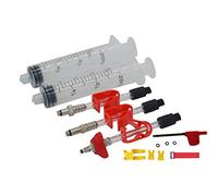 CYCOBYCO Bicycle Hydraulic Brake Bleed Kit for SRAM Avid Formula Hayes, Complete Bike Brake Fluid Bleeding Tool Set with Adapter, Hose & Fittings - Bike Repair Kit
