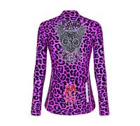 Cycology Kitty Long Sleeve Jersey Pink XS Woman XS Purple / Black