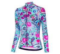 Cycology Secret Garden Winter Long Sleeve Jersey S Multicolor