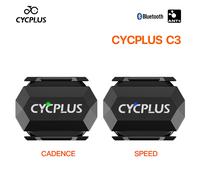 CYCPLUS Cadence Speed Dual Sensor Bike Computer Speedometer ANT+ Bluetooth Waterproof GPS Cycling Bicycle Accessories 2 pieces C3