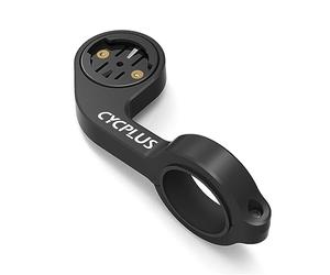 CYCPLUS Out Front Bike Mount, Compatible with Cycling Computers | Fits Garmin Edge 520/530/820/830/1000 GPS, For 31.8mm Handlebars Only, Compatible with Other Bike Computers