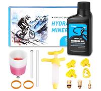 cyctravel Brake Bleed Kit for Shimano Hydraulic Brakes. Bicycle Hydraulic Brake Bleed Kit Including 150ML Mineral Oil Brake Fluid and Step by Step Instructions.