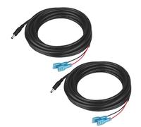 CYD 2PCS Trail Camera Power Cord, 6.5FT 4.0x1.7mm DC External Power Cable Compatible with Snyper Cameras, Solar Panels, Game & Doorbell Cameras and More, 4.0x1.7mm DC Plug Trail Camera