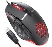 CYD C303 RGB Gaming Mouse - USB 3.0 Wired, Ergonomic Design with Programmable Buttons, Snap-Change Tracking & Shootout for Laptop