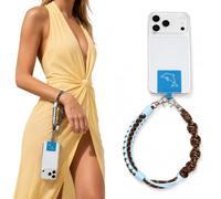 CYD Cell Phone Lanyards & Wrist Straps Soft Phone Strap with Tether Tabs | Durable Braided Wrist Strap for Wristlet for Phone, Dual Clips for Mobile, Handbags, Camera Bags and Bag Rings