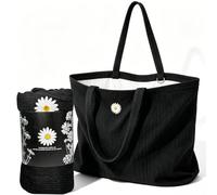CYD Medium Tote Bag for Women, Vertical Lightweight Errand Carry