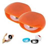 Cydertlinder/Indicatek/Sightgaze Automatic Cord Reel, Retractable Hidden Automatic Cord Reel, for USB Cables, Headphone Cables, Data Charging Cable Tangle (2 Pcs*Orange)