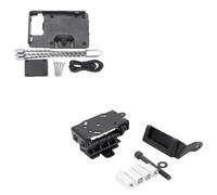 CYDJML GPS Holder Motorcycle GPS Navigation Bracket For BMW F700GS F 700 F700 GS 2013-2018 Phone Holder Charging Mount Stand Reinforced Motorbike Phone Navigation Mount(Set3)