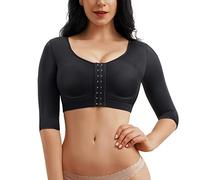 CYDREAM Women Arm Shaper Tops Slimmer Compression Sleeves Post Surgery Posture Corrector Tank Top - Black - XXL