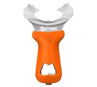 CYDW Mason Jar Opener Tool with No Lid Dents or Damage, Can Opener Manual Multi-Purpose, Easy Twist Manual Handheld Top Remover Utensil, Canning Supplies Tools and Bottle Opener, Made For Lifetime