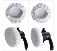 CYDZSRA 6piece Orbital Buffer Polisher Cleaning Pad Wide Range Of Applications Buffer Polisher Pad Car Orbital Microfiber