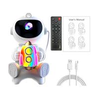 CYDZSRA 8Nebula Modes Starry Sky Projector Bluetooth Speaker with,Rocket