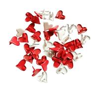 CYDZSRA Artistic Paper Fasteners Round Metal Pastel Brads Creating Unique Scrapbook Pages Lightweight But Durable Handmade Project Decorative Supplies Pins Nail, Mixed Color, 1.1cm