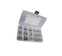 CYDZSRA Assorted 12 Sizes Positioning Pin Set Clevis Pins M3 M4 M5 Featuring Durable 304 Stainless Steel Smooth Storage Case T Shape Round Pin Machine
