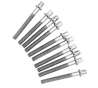 CYDZSRA Drum Screw Iron Constructions Tight Screw Musical Instrument Accessories Durable Repair Parts Essential For Music Lovers Drum Short Screws Musical Instrument Accessory, 6x45mm