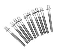 CYDZSRA Drum Screw Iron Constructions Tight Screw Musical Instrument Accessories Durable Repair Parts Essential For Music Lovers Drum Short Screws Musical Instrument Accessory, 6x50mm