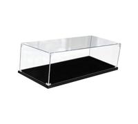 CYDZSRA Dustproof Clear Toy Storage Box Cube Container Multi Functional Display Solution for Collectibles Dolls and Figures Transparent Acrylic Display Case Stand for Figure