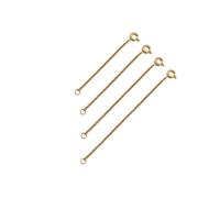 CYDZSRA Easy Tail Chain Extended Connector Extension Chains For Custom Jewelry Making Experiences Family Or Friends On Valentine’s Day Tail Chain Extended Lobster Clasp Connector