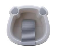 CYDZSRA Effortless Hand Washing with Durable Washbasin Washboard Basin for Washing Clothes Non Slip Making Convenient for to Wash Clothes. Washboard Hand Wash Board Bucket
