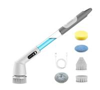 CYDZSRA Electric Cleaning Brush and LED Indicator Versatile Rotating Brush