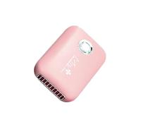 CYDZSRA Eyelash Extension Fan Dryer Handheld Fast Drying Solutions For Professional Makeup Applications Palm-sized Fashion Glue Grafted Extension Eyelash Fan Dryer Cooling, pink, Travel