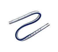 CYDZSRA Flexible Curve Ruler Ruler Supplies Engineering Projects Drawing Measuring Tasks And for Creative Designs Drafting Drawing Tool Flex Curved Bendable, 30cm