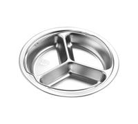 CYDZSRA Food Steamer Basket With Handle Vegetable Steamer Reliable Busy Kitchens Which Is Resistant To High Temperatures. Water Separation Frying Pan Basket Cooker