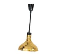 CYDZSRA Hanging Heat Lamp For Food Warming Delivers Reliable Insulation Ensuring Food Temperature Consistency In Cafeteria Restaurant Telescopic Heating Lamps For Buffet Restaurant, Gold, 60-180cm