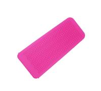 CYDZSRA Heat Resistant Pad Silicone Travel Good Elasticity Wave Texture Skid-proof Design Curling Iron for Cover Hair Styling Tools, No.3