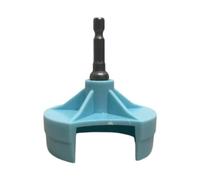 CYDZSRA Knitting Made Simple Easy Installation Knitting Machine Adapter Replacement Adaptor with Quick Knit Accessory Bundle Crochet Sewing Machine Parts Accessories, Blue, 6x6.5x8cm